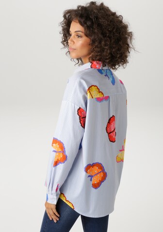 Aniston CASUAL Blouse in Blue