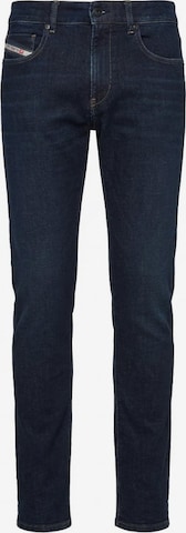 Jean 'D-STRUKT SUPERSTRETCH JOGGJEANS' DIESEL en bleu : devant