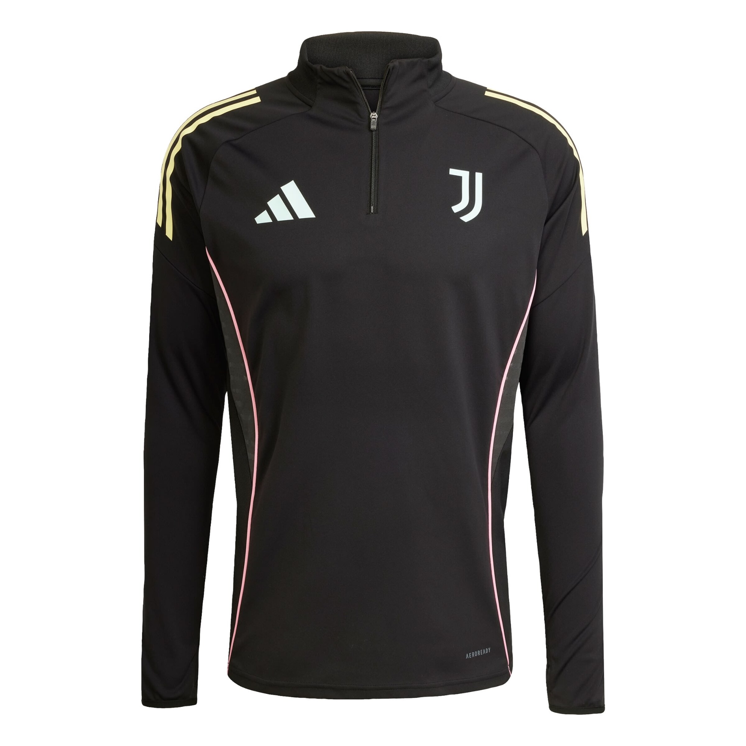 ADIDAS PERFORMANCE - Camiseta funcional 'Juventus Turin Tiro 25 Competition' en negro: frente