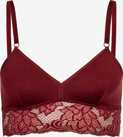 Erlich Textil Bralette  'Amelie' in weinrot, Produktansicht