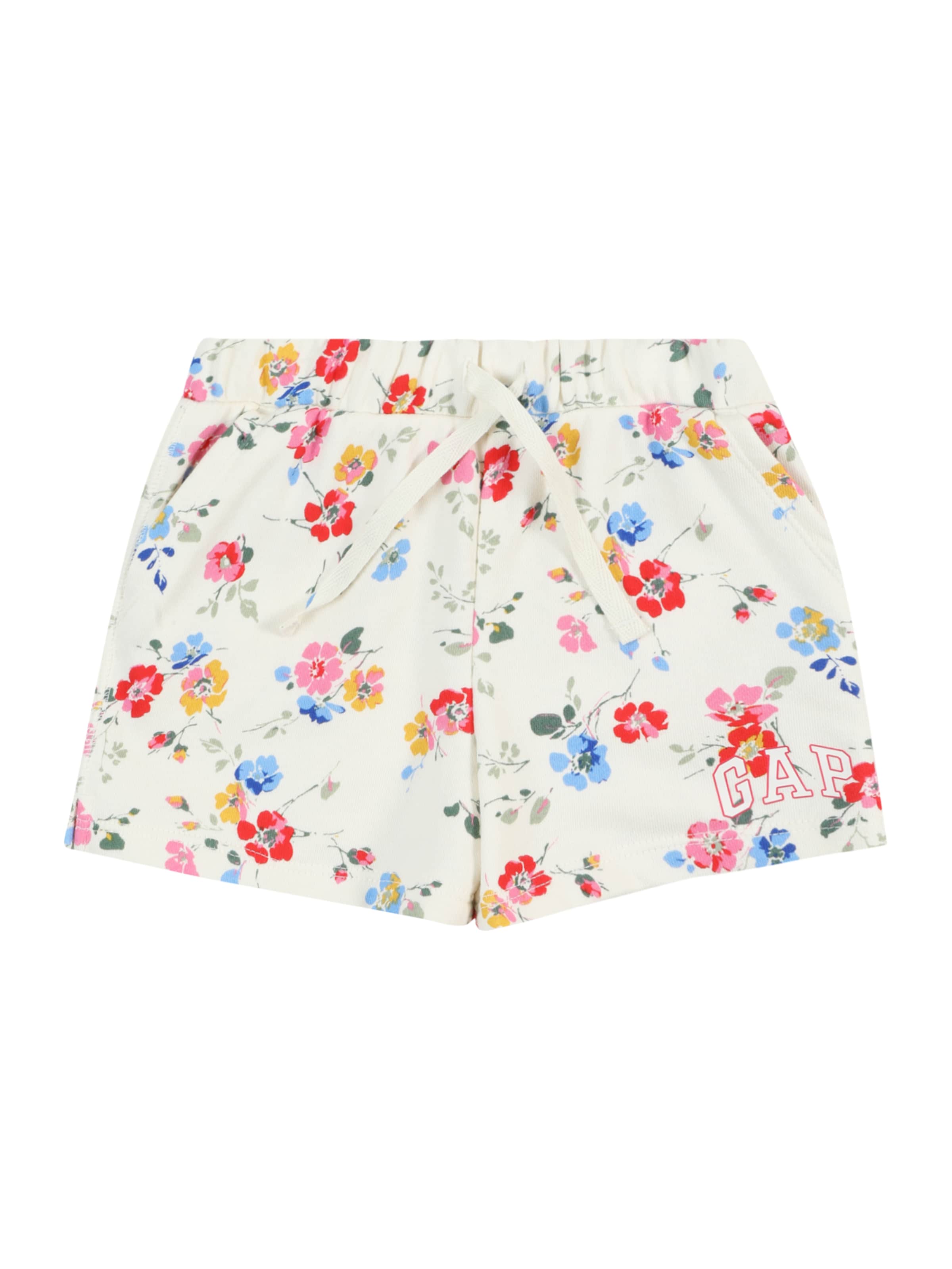 Regular Pantaloni de la GAP pe alb: față