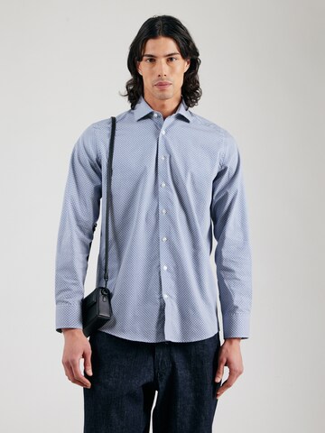 Bruun & Stengade Slim fit Ing 'Fils' - kék: elől