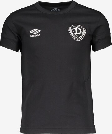 UMBRO Performance Shirt in Black: front