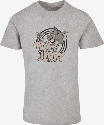 ABSOLUTE CULT Shirt 'Tom and Jerry' in Grey: front