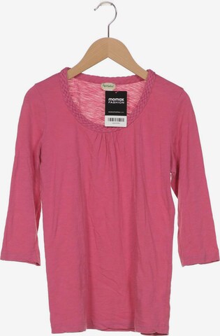 hessnatur Langarmshirt XS in Pink: predná strana