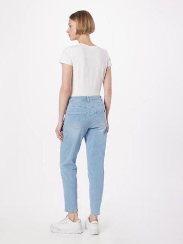 TAIFUN Tapered Jeans in Blau