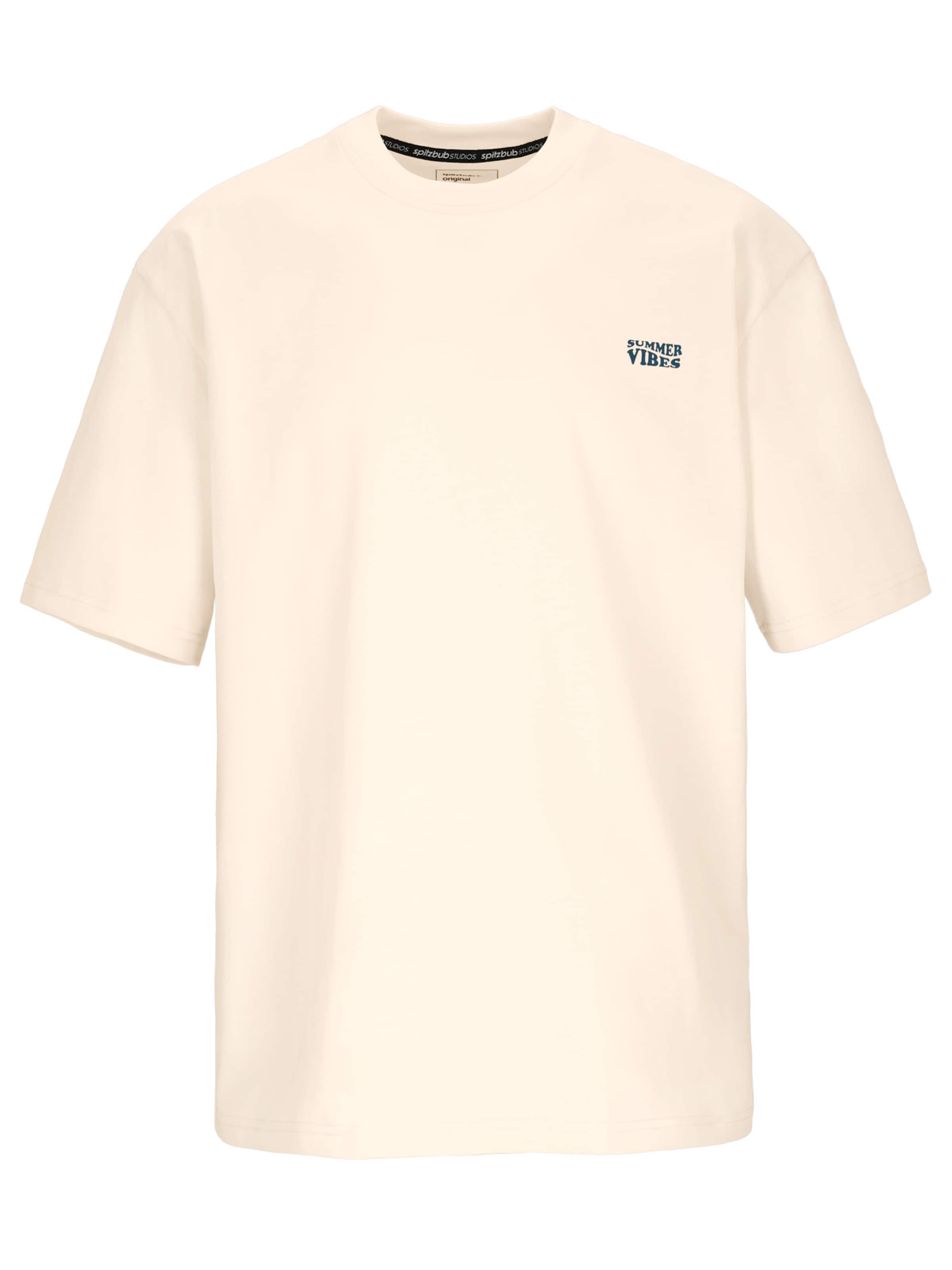 SPITZBUB Shirt in Beige: Vorderseite