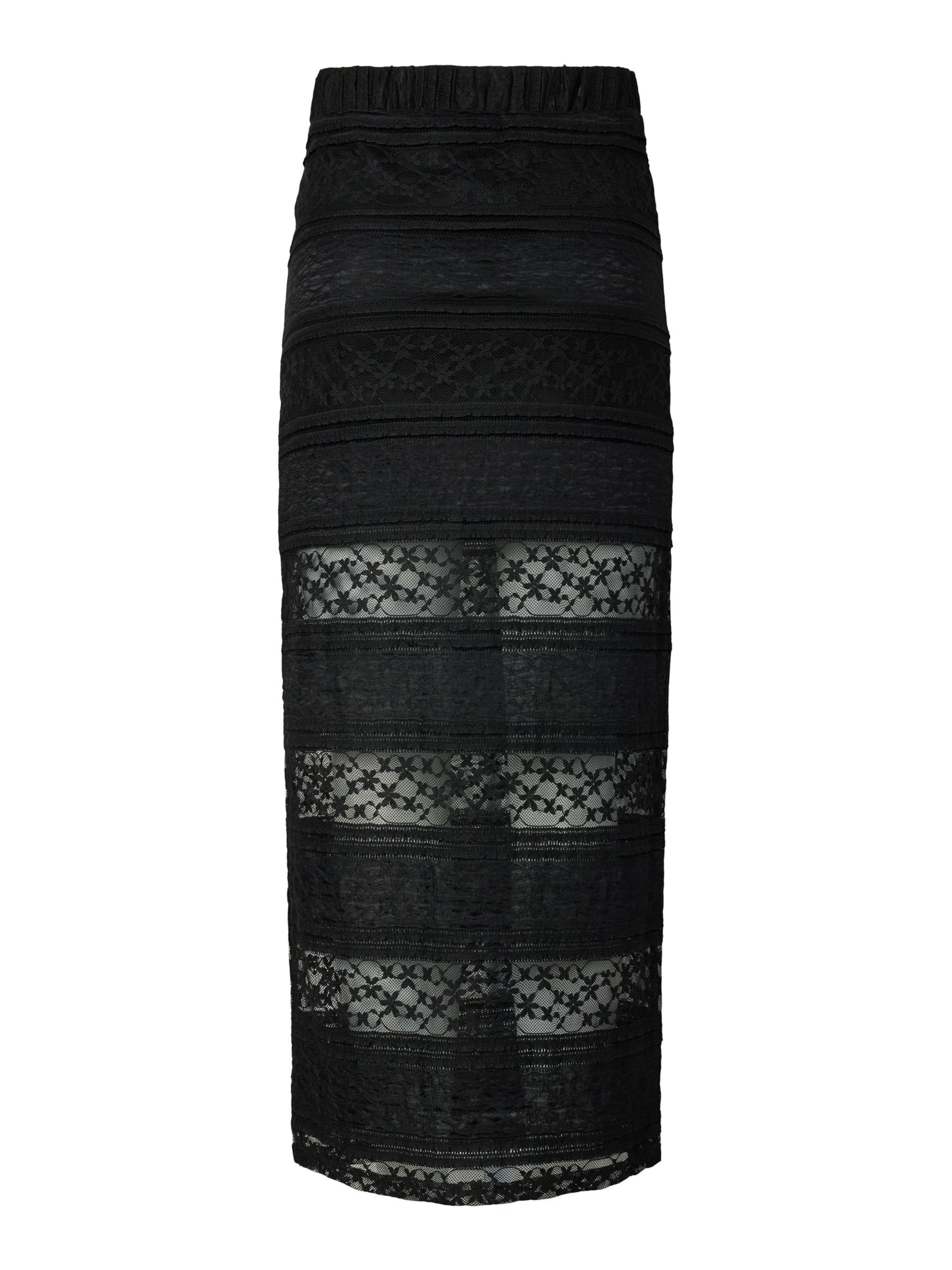 Jupe 'PCMiro' PIECES en noir