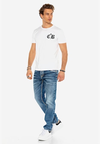 CIPO & BAXX Shirt 'CT573' in White