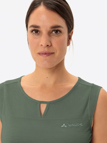 VAUDE Sporttop 'Skomer' in Grün