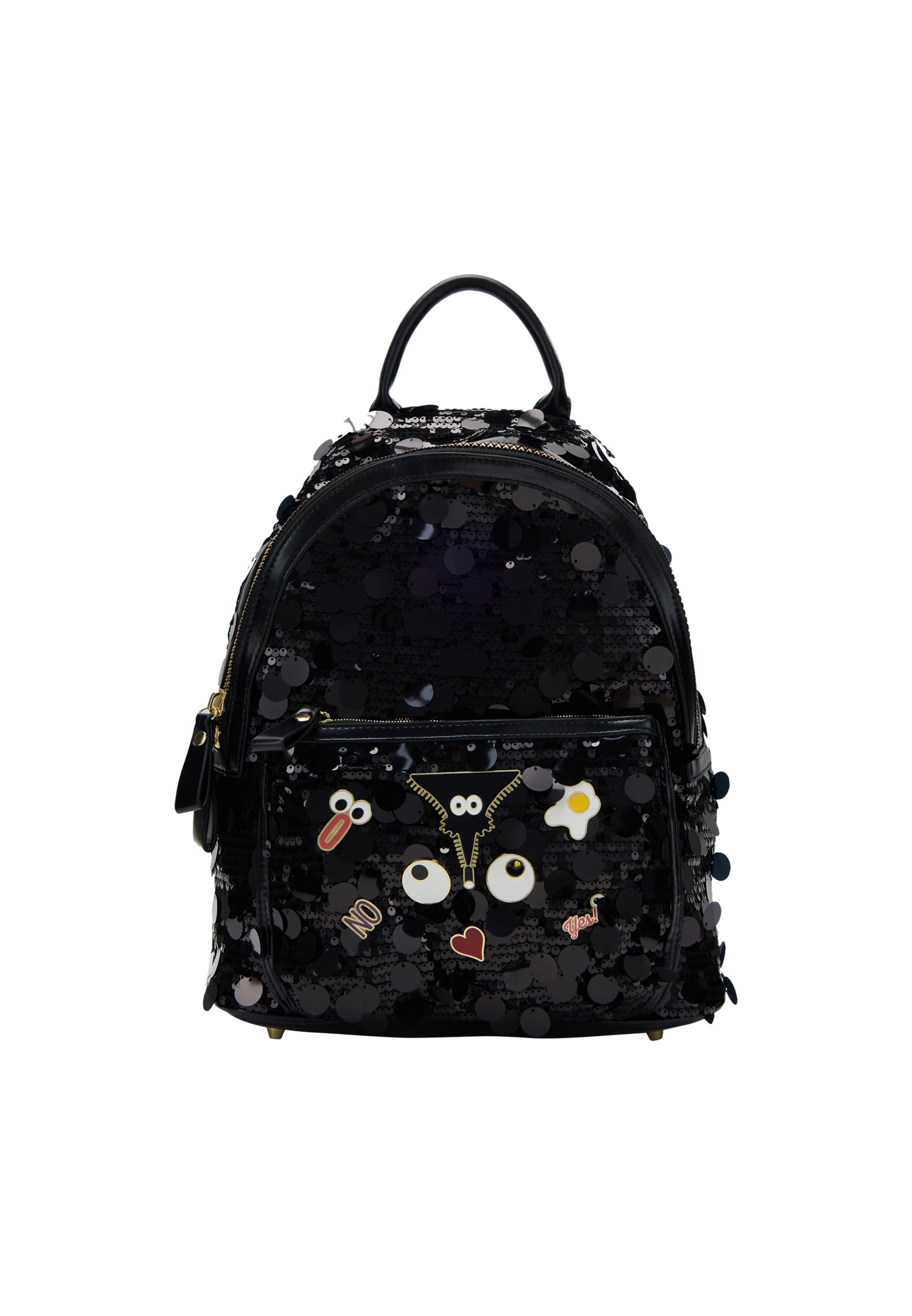 Rucsac 'Pop Eyetheme' de la MYMO pe negru: față