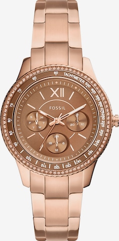 FOSSIL Uhr in Gold: predná strana