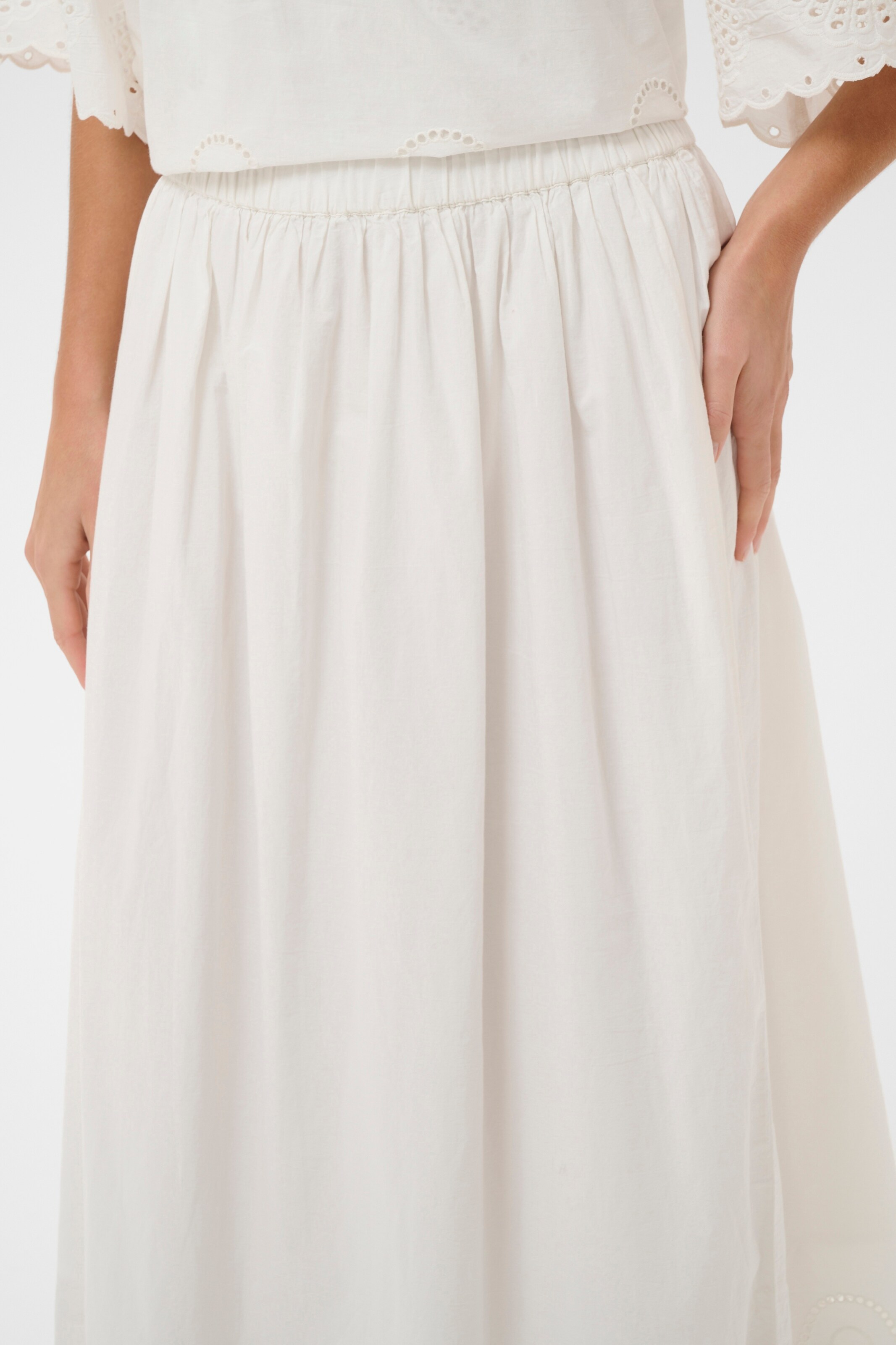 SAINT TROPEZ Skirt 'RivashellSZ' in White