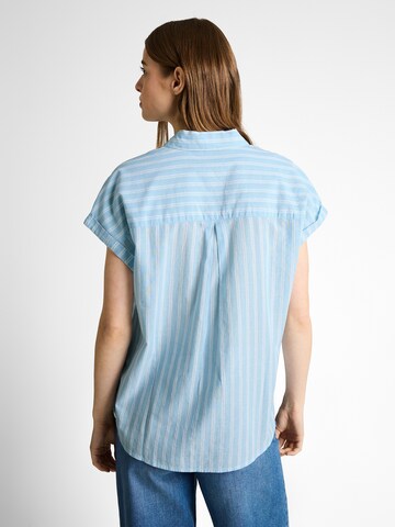 TOM TAILOR DENIM Blouse in Blue