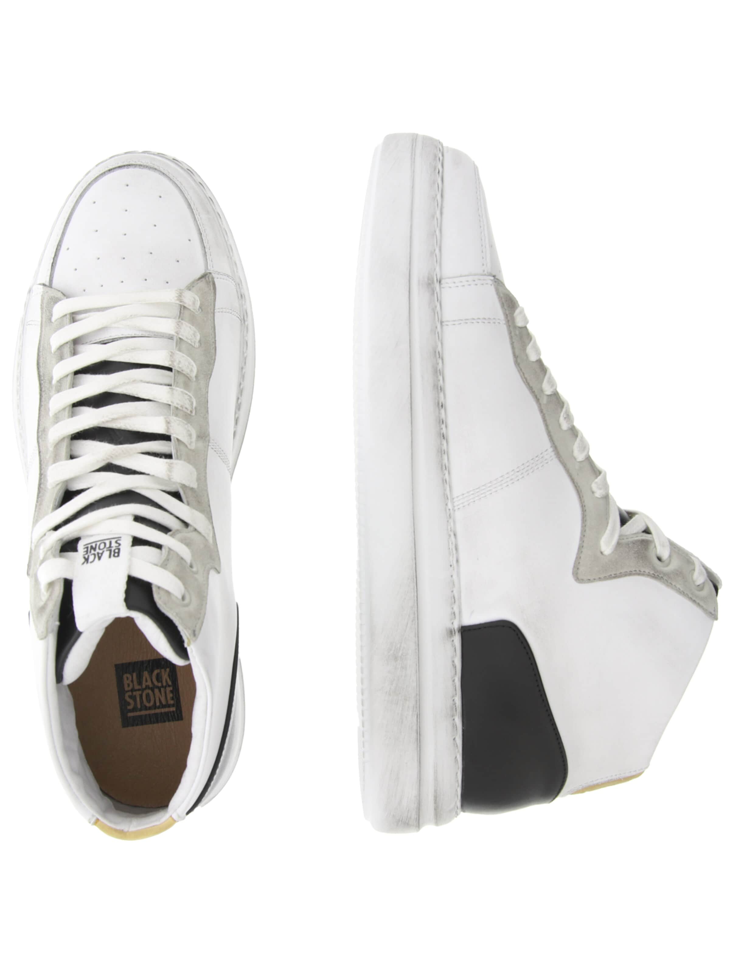 BLACKSTONE - Sapatilhas altas 'WG88' em branco