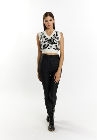 myMo ROCKS - Jersey 'Ucy' en blanco