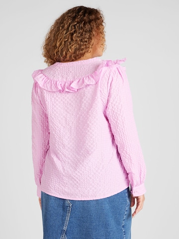 Vero Moda Curve Bluzka 'CIRA' w kolorze fioletowy