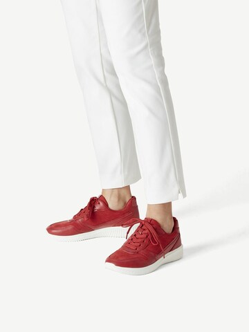 TAMARIS Sneaker in Rot