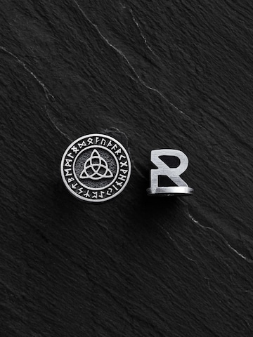 REYTEL Earring 'TRIQUETRA. RUNES' in Silver