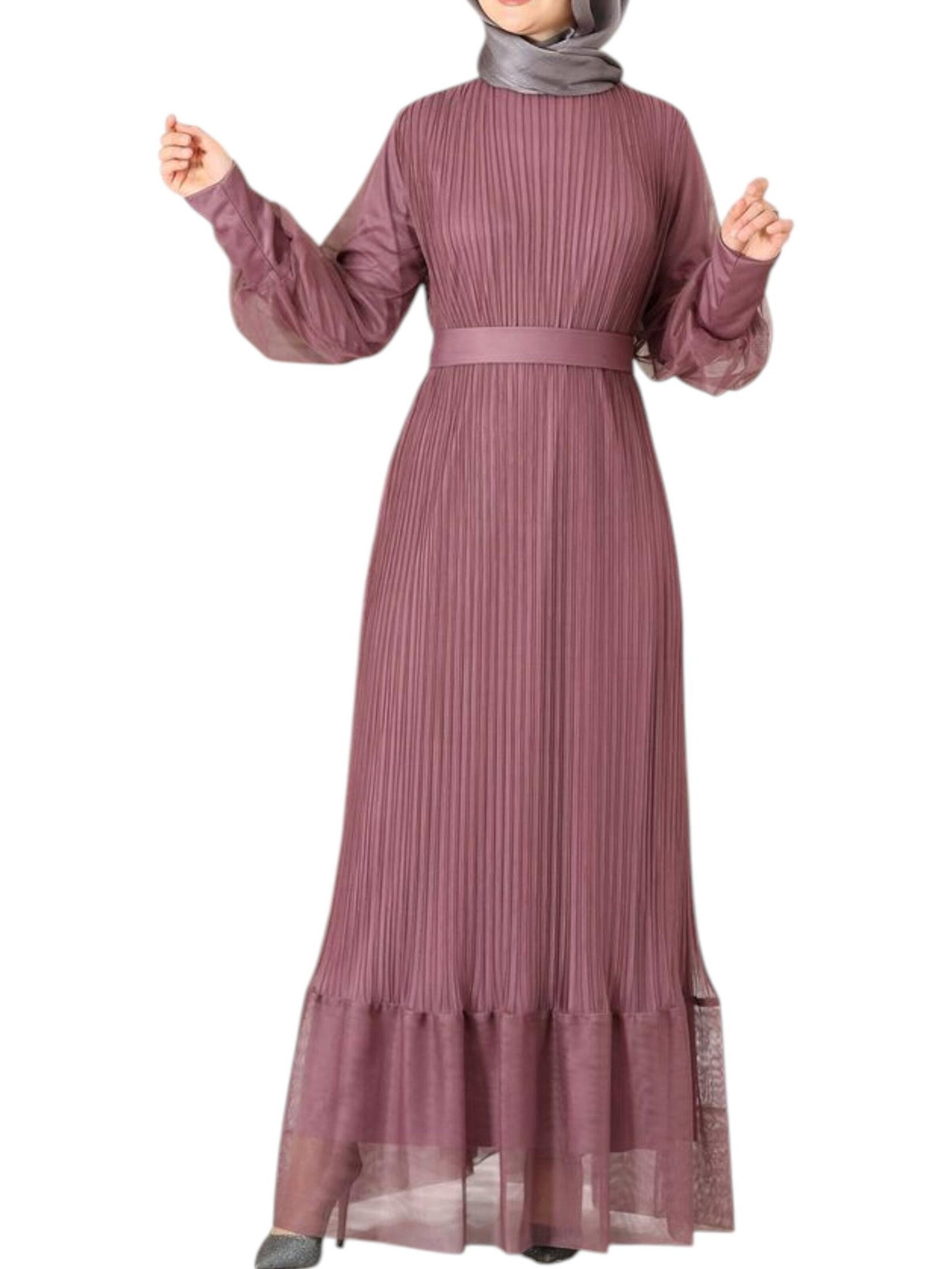 fashionshowcase Festkjole 'BEGÜM' i lilla