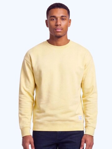!Solid - Sweatshirt 'SDLenz' em amarelo: frente