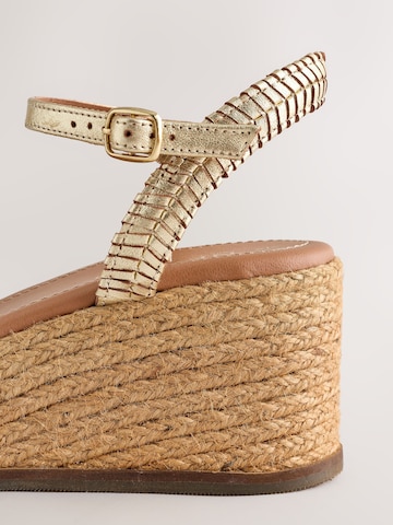 Sandales à lanières 'Forever Comfort' Next en or