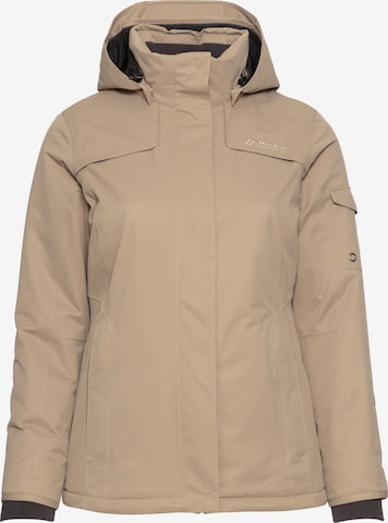 Maier Sports Sportjacke in Beige: Vorderseite