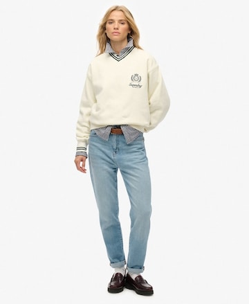 Superdry Sweatshirt 'Country Club' in Beige