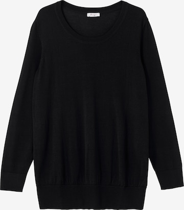 SHEEGO Sweater in Black: front