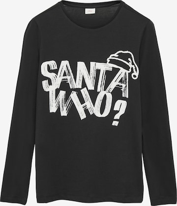 s.Oliver Shirt in Zwart: voorkant