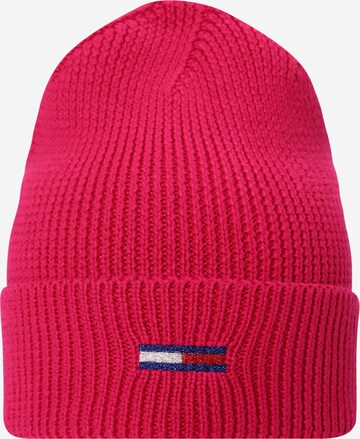 Bonnet Tommy Jeans en rose