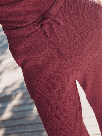 Wide Leg Pantalon Next en rouge