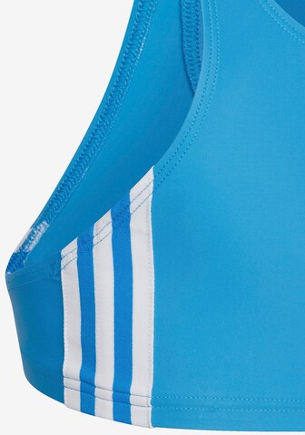 ADIDAS PERFORMANCE Bralette Athletic Swimwear in Blue