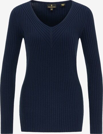 DreiMaster Klassik Sweater in Blue: front