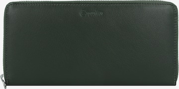 Esquire Wallet 'Viktoria' in Green: front