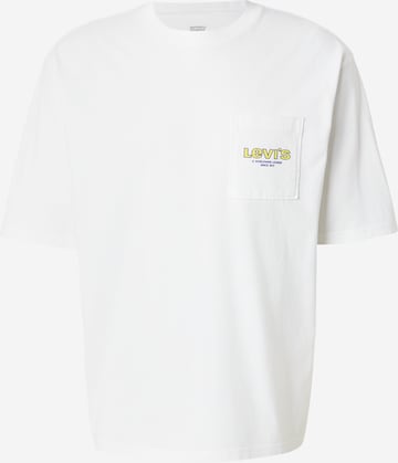LEVI'S ® Koszulka 'Half-Sleeve Graphic Pocket Tee' w kolorze biały: przód