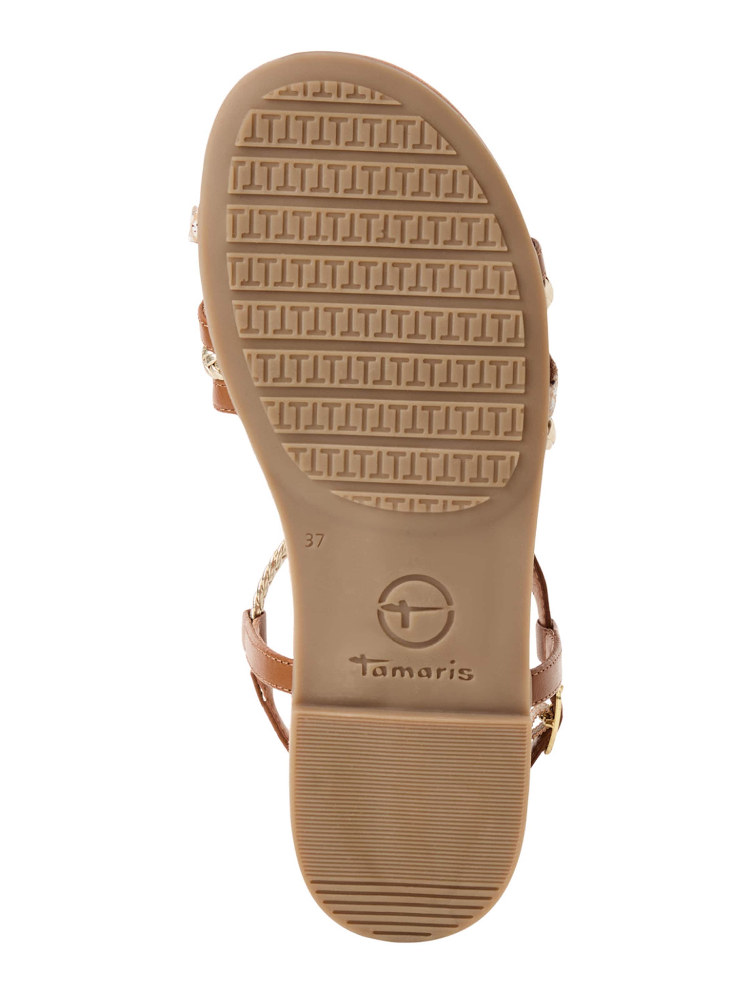 Tamaris Remienkové sandále - Hnedá