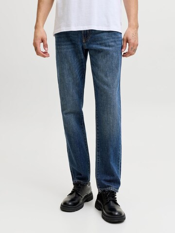 JACK & JONES Regular Jeans 'JJIClark JJEVanyk' in Blauw: voorkant