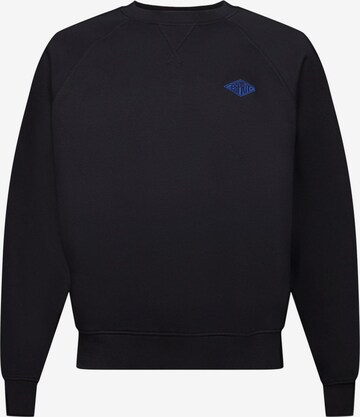 ESPRIT Sweatshirt in Zwart: voorkant