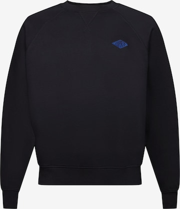 ESPRIT Sweatshirt in Zwart: voorkant