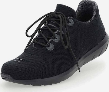 Sneaker bassa di Uyn in nero: frontale