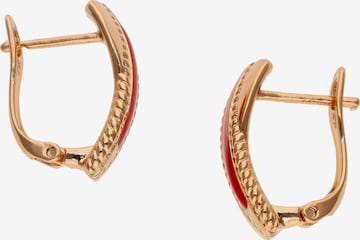 IZIA - Pendientes en oro: frente