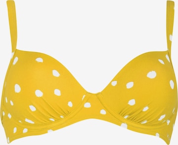 geltona VIVID Marškinėliai Bikinio viršutinė dalis: priekis