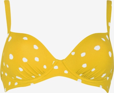 VIVID Bikini augšdaļa, krāsa - dzeltens / gandrīz balts, Preces skats