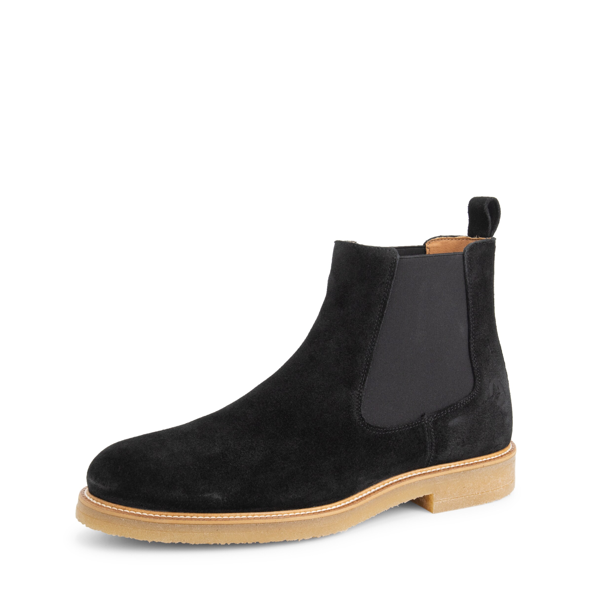 Travelin Chelsea Boots i sort: forside