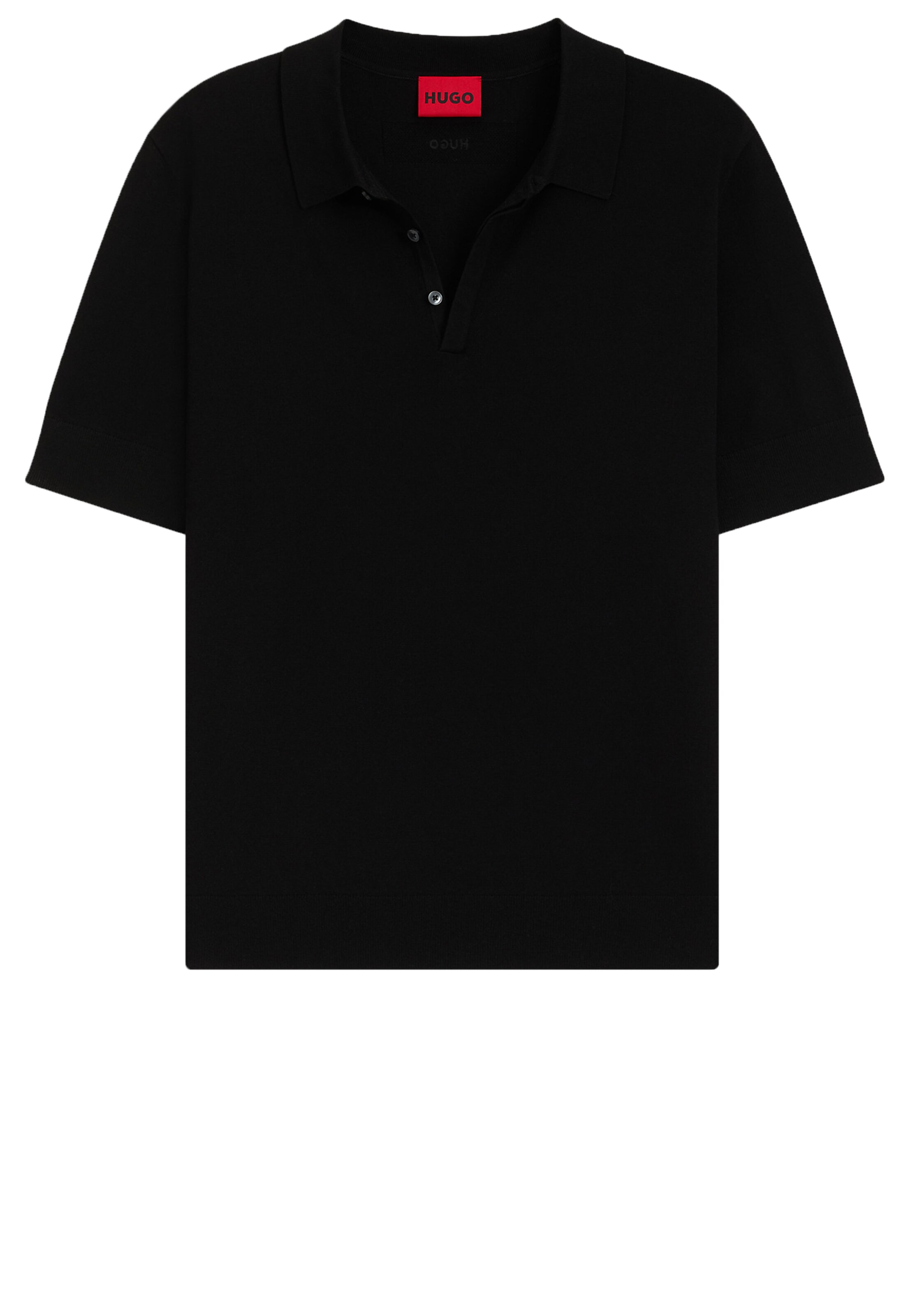 T-Shirt 'San Peter-CV' HUGO en noir : devant