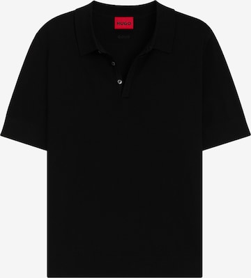 T-Shirt 'San Peter-CV' HUGO en noir : devant