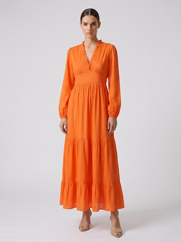 americandreams Jurk 'Umi' in Oranje
