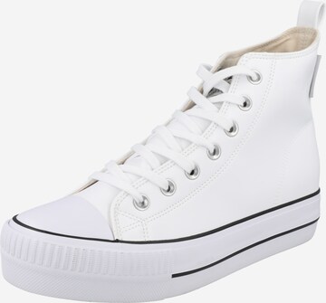 BRITISH KNIGHTS High-Top Sneakers 'KAYA' in White: front