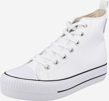 BRITISH KNIGHTS - Zapatillas deportivas altas 'KAYA' en blanco: frente